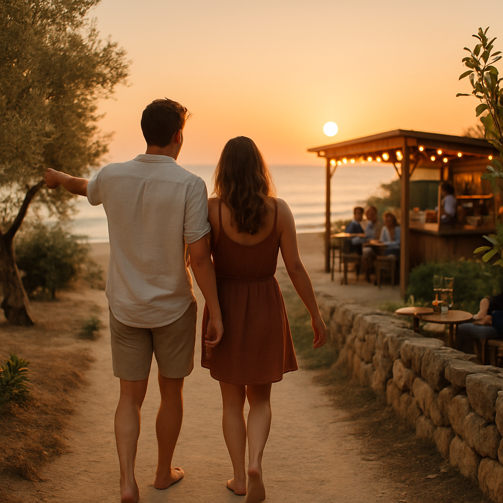 Lokale Strandbars entdecken: Bahia Guesthouse am Meer